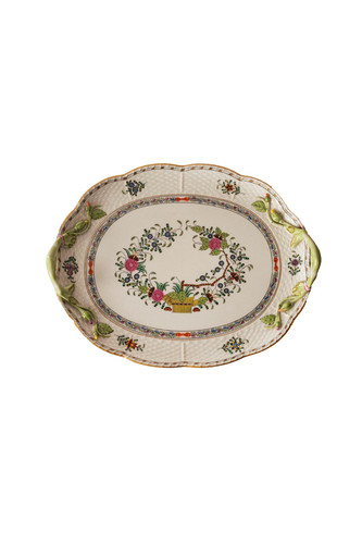 Herend vassoio indian basket - vassoio,