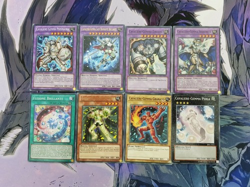 Lotto carte cavaliere - cavaliere, yu