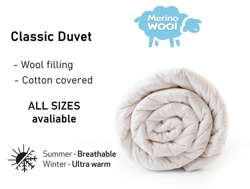 Merino wool trapunta - wool,