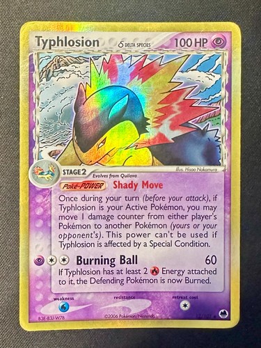 Typhlosion delta species - delta,