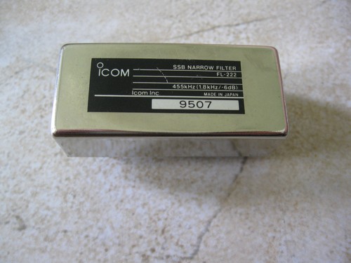 Icom 222 8khz - fl-222, 1.8khz/-6db