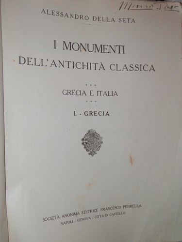 Monumenti dell antichita - monumenti,