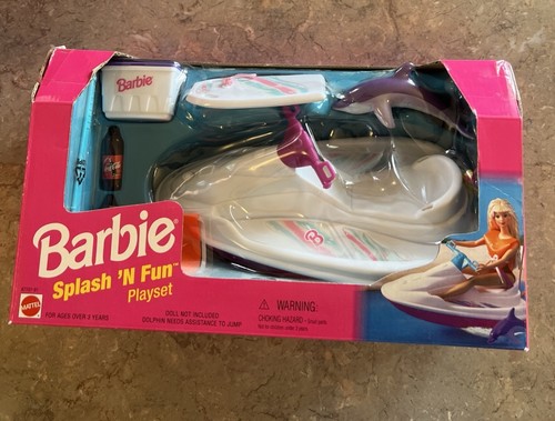 Barbie splash fun jet - splash, ski