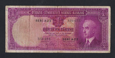 TURCHIA-TURKEY-1 LIRA TURCA -