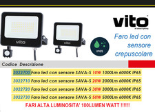 Faro led con esterno super - con,
