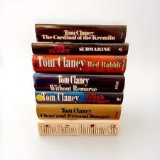 Lot of 7 Tom Clancy Hardcover
