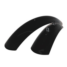 Coppia parafanghi per bici 20 Fat Bike in metallo verniciati