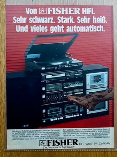 Fisher impianto hifi stereo - fisher,
