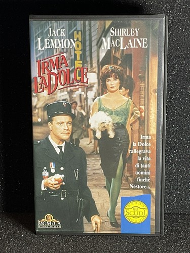 Vhs irma dolce - vhs, rara