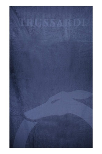 Telo mare trussardi - telo, blu