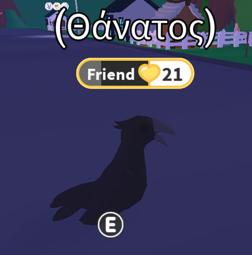 Adopt crow - crow, (full
