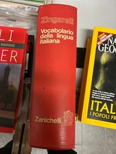 VOCABOLARIO DELLA LINGUA ITALIANA ZINGARELLI - ZANICHELLI dizionario