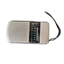 Sony ICF-8 Radio Tascabile Portatile AM FM Vintage Anni '80 '90 Funzionante