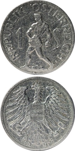 Austria scellino - austria/austria, 1