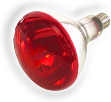 Lampada a Infrarossi  Rossa (150 W, Lampada Riscaldante per Suini E Pollame, Dur