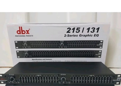 Equalizzatore grafico dbx - equalizzatore,