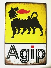Targa agip service gasoline