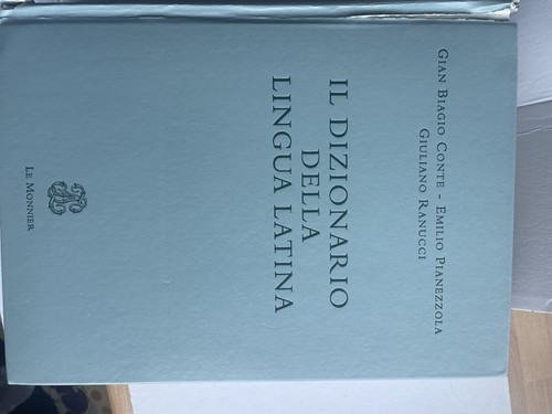 Dizionario latino gian - dizionario, di