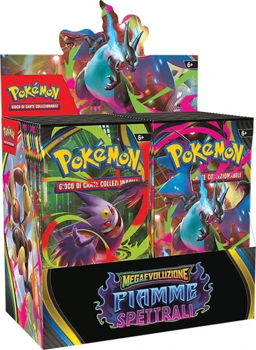 Pokémon fiamme spettrali box - pokémon,