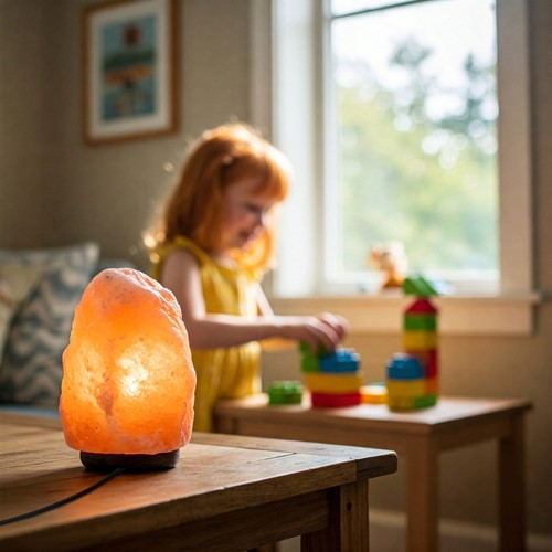 Lampa solna sól himalajska - sól,