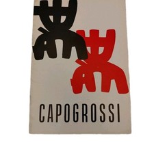 Capogrossi Giuseppe catalogo mostra Galleria La Bussola 1962 Torino