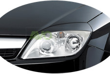Palpebre faro per Opel / Vauxhall Tigra B Twin Top 2004-2009 ABS lucido