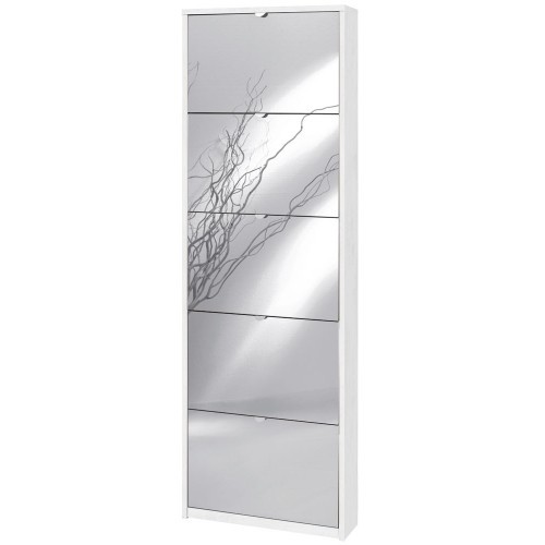 Scarpiera slim ossido bianco - scarpiera,