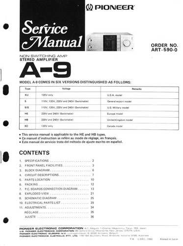 Manuale servizio per - manuale,