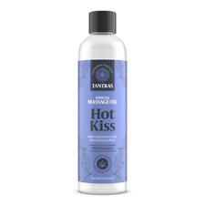 Olio da Massaggio Erotico Afrodisiaco ai Feromoni Tantras - HOT KISS 150 ml