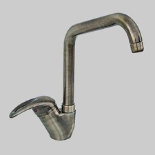 MISCELATORE LAVELLO CUCINA GIREVOLE MIX 40 Bronzo Rubinetteria Cucina