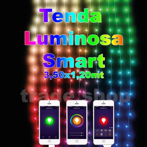 Tenda luminosa con - tenda, controllo