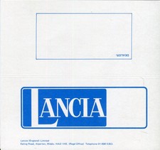 Listino prezzi Lancia Beta