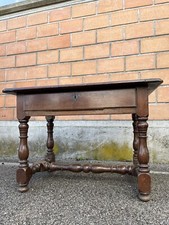 Tavolino Scrittoio A Rocchetto Noce