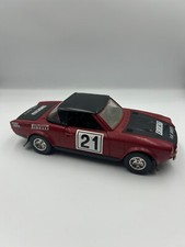 MODELLINO IN SCALA 1:24 FIAT 124 ABARTH RALLY 0137 BURAGO