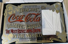 Specchio Vintage Coca Cola - Porta Foto - Vedi Foto E Descrizione 
