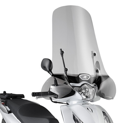 Parabrezza trasparente scooter