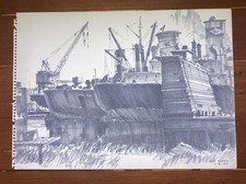 Disegno vintage originale 10"