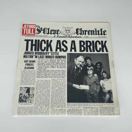 Jethro tull thick - tull, a