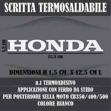 Adesivo Termosaldabile scritta