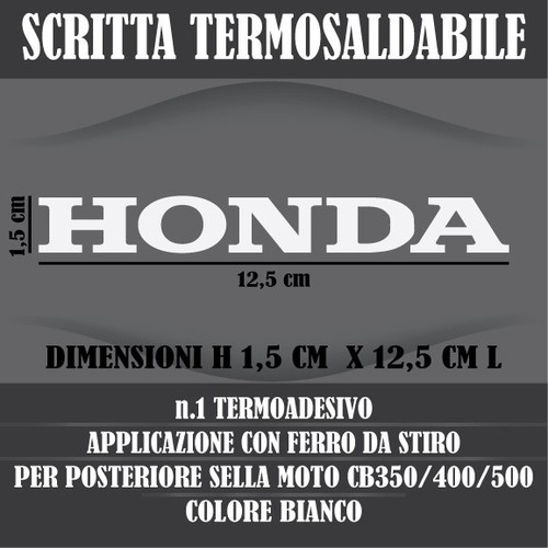 Adesivo termosaldabile scritta - adesivo,