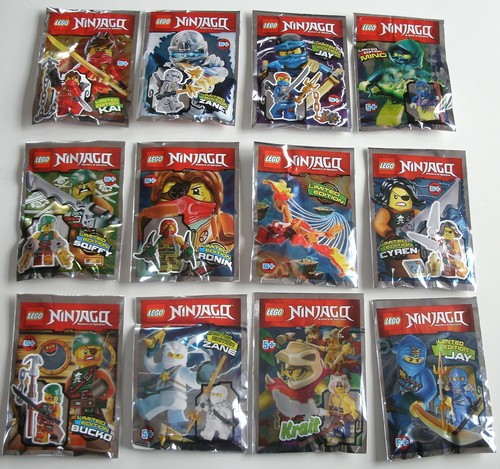 Lego ninjago minifigures - ninjago,