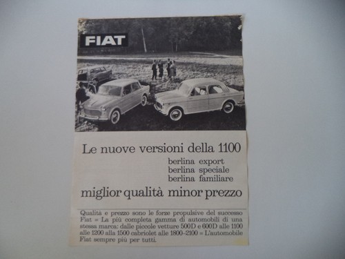 Advertising pubblicità 1960 - advertising,