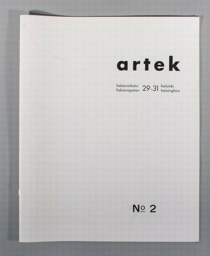 1939 catalogo artek mobili - catalogo, di