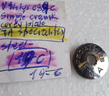 TA SPECIALITES PIASTRA COPRI PEDIVELLA SINGOLA ACCIAIO TAPPO GUARNIZIONE 