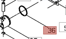 FASCIA ELASTICA PER TAGLIASIEPI DH 200/T220 SHINDAIWA