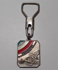 Vecchio Portachiavi MOTO FMI FEDERAZIONE MOTOCICLISTICA ITALIANA (old keyring).
