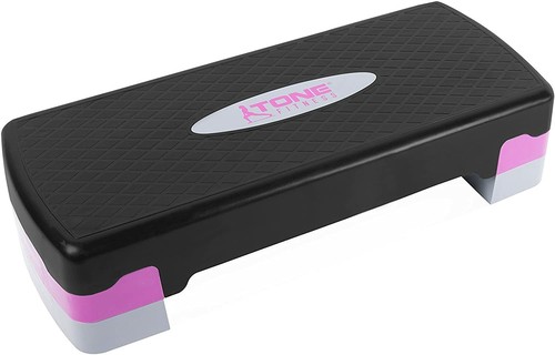 Stepper aerobico nero con