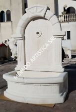 FONTANA A MURO DA PARETE LAVANDINO PER ESTERNO GIARDINO IN CEMENTO MARMO PIETRA