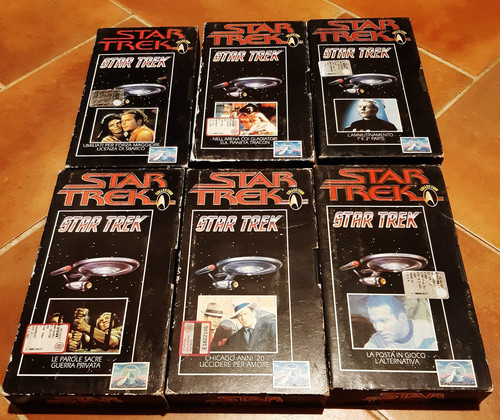 Star trek lotto 6 vhs - -,