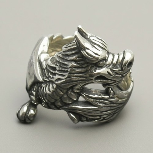 Anello vero argento - in,